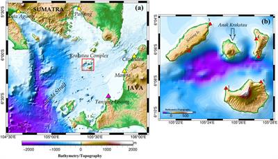 Development of early warning system for tsunamis accompanied by collapse of Anak Krakatau volcano, Indonesia